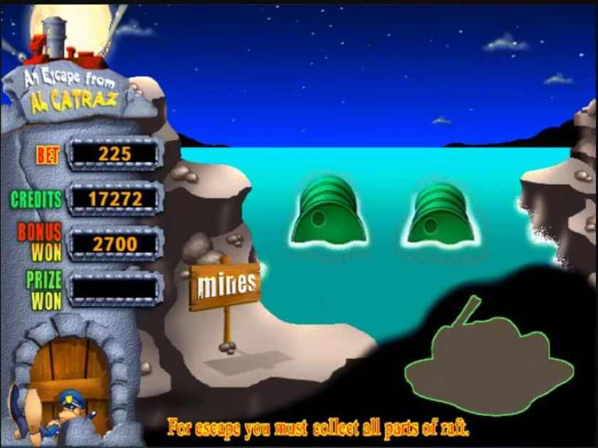 Супер-игра Побег из Тюрьмы Куш Алькатрас