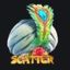Символ Scatter открывает раунд бесплатных вращений Знак россыпи игрового аппарата Sindbad
